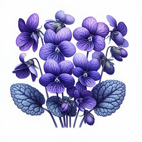 Viola sororia