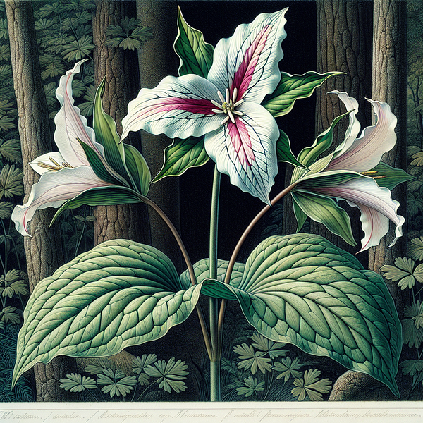 Trillium undulatum