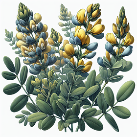 Baptisia bracteata var. leucophaea