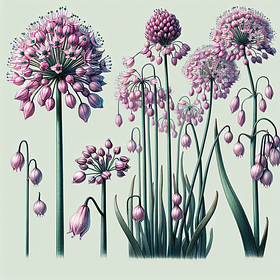 Allium cernuum