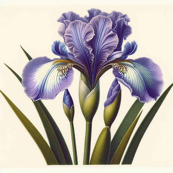 Iris cristata