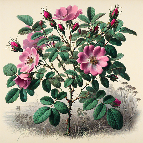 Rosa setigera