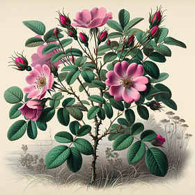 Rosa setigera