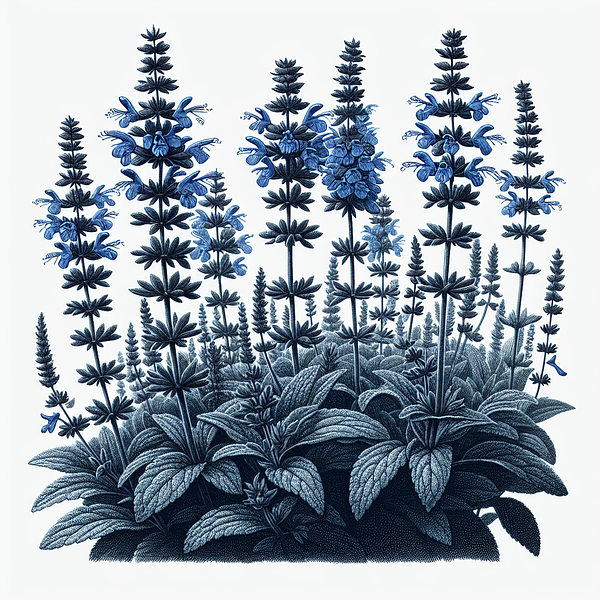 Salvia azurea